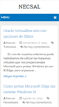 Mobile Screenshot of necsal.es